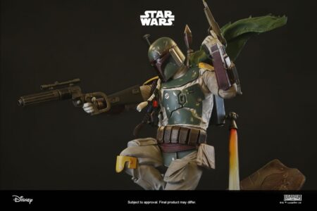 BOBA FETT - Statua in Porcellana Scala 1:4 Altezza 58 cm STAR WARS PREMIUM COLLECTIBLES