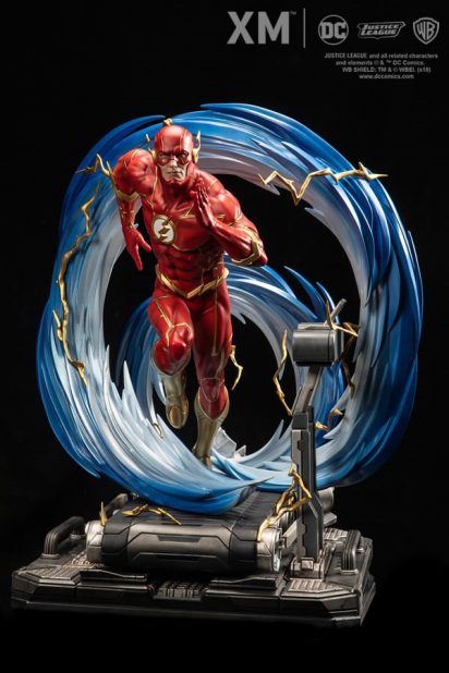 JUSTICE LEAGUE - Statua The Flash Scala 1:6 DC COMICS REBIRTH PREMIUM COLLECTIBLES 40 cm