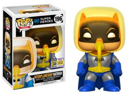 Dc Comics POP! Heroes Vinyl Figure Interplanetary Batman 9 cm (con bollino Summer Convention 2017)
