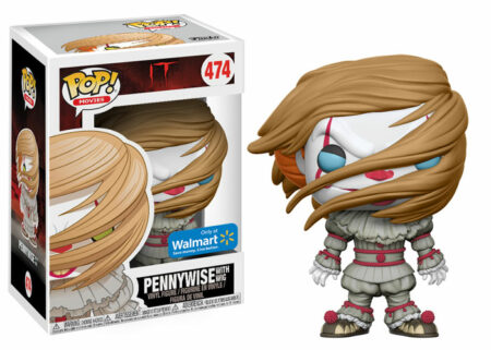 It POP! Movies Vinyl Figure Pennywise (with Wig) Exclusive 9 cm