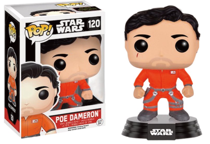 Star Wars Episode VII POP! Vinyl Bobble-Head Figure Poe Dameron Jumpsuit Limited Edition 9 cm