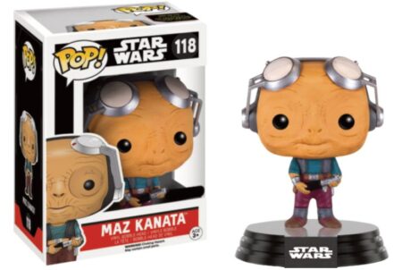 Star Wars Episode VII POP! Vinyl Bobble-Head Figure Maz Kanata No Glasses Limited Edition 9 cm