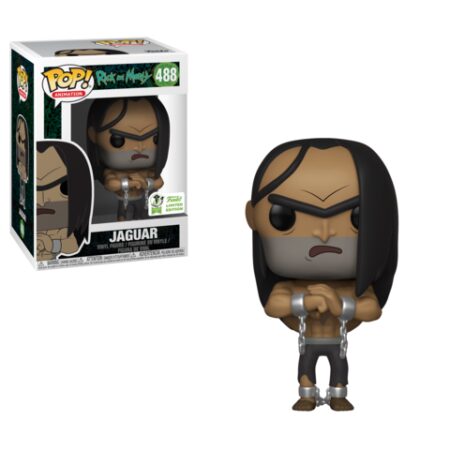 Rick and Morty Shirtless Jaguar Pop! Vinyl Figure (2019 Spring Convention Exclusive)