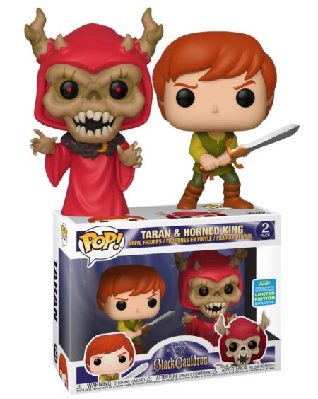 The Black Cauldron - Taran & Horned King Pop! Vinyl Figure 2-Pack (2019 Summer Convention Exclusive)