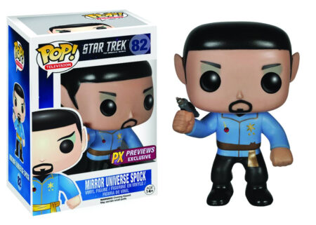 Star Trek POP! Vinyl Figure Mirror Universe Spock 10 cm (con bollino Previews Exclusive)