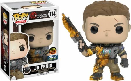 Gears of War POP! Games Vinyl Figure JD Fenix Slimed GITD 9 cm