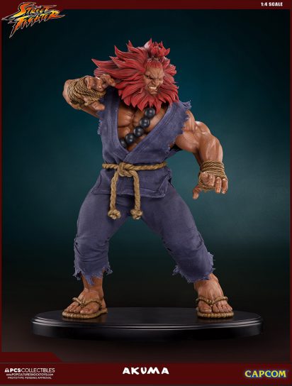 Street Fighter Mixed Media Statue 1/4 Akuma 10th Anniversary 45 cm