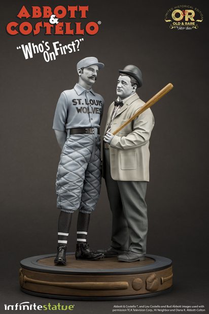 ABBOT&COSTELLO OLD&RARE 1/6 RESIN STATUE