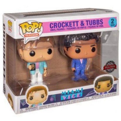 Miami Vice POP! TV Vinyl Figures 2-pack Crockett & Tubbs Limited Edition 9 cm