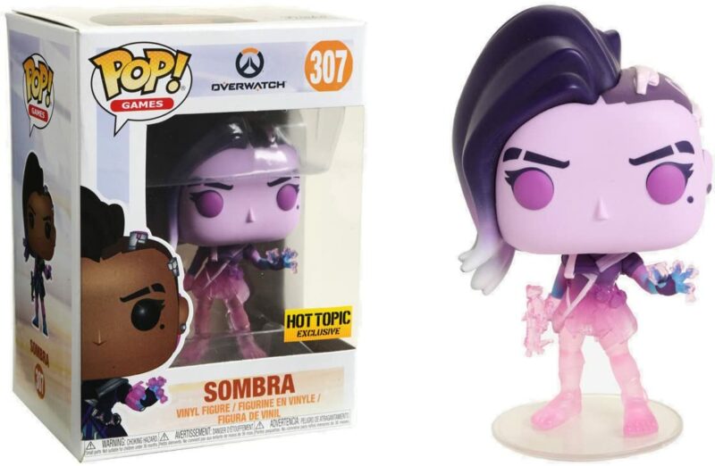 Overwatch POP! Games Vinyl Figure Sombra Exclusive (con bollino Hot Topic) 9 cm