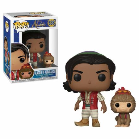 Aladdin 2019 POP! Disney Vinyl Figure Aladdin & Abu 9 cm