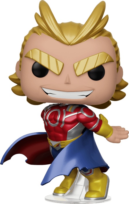 My Hero Academia POP! Animation Vinyl Figure All Might Metallic 9 cm