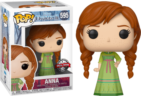 Frozen 2 POP! Disney Vinyl Figure Anna with Nightgown Exclusive Edition 9 cm