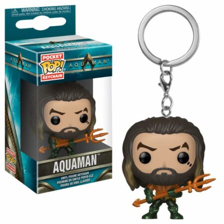 Aquaman Movie Pocket POP! Vinyl Keychain Arthur Curry as Gladiator 4 cm