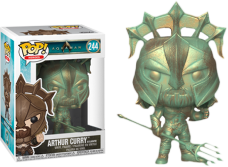 Aquaman POP! Movies Vinyl Figure Arthur Curry as Gladiator Patina Limited 9 cm