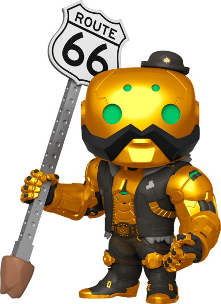 Overwatch Super Sized POP! Vinyl Figure Gold Metallic B.O.B. Limited Edition 15 cm