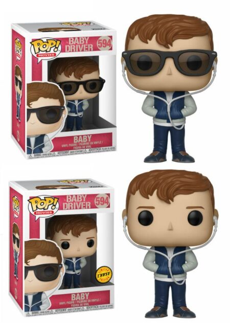 Baby Driver POP! Movies Vinyl Figures Baby 9 cm Assortment (2)