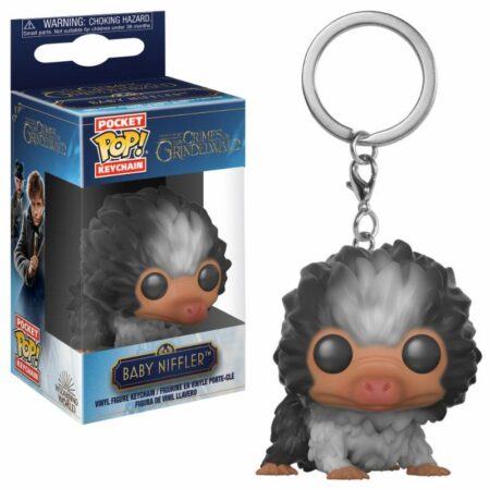 Fantastic Beasts 2 Pocket POP! Vinyl Keychain Baby Niffler (Black/White) 4 cm