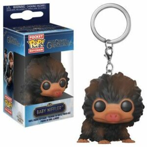 Fantastic Beasts 2 Pocket POP! Vinyl Keychain Baby Niffler (Brown Multi) 4 cm