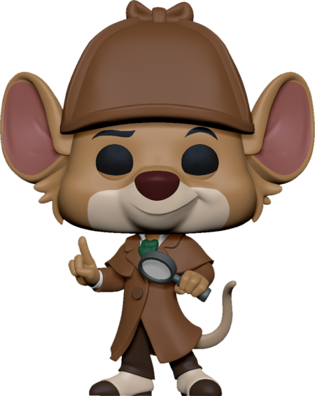The Great Mouse Detective POP! Disney Vinyl Figure Basil 9 cm
