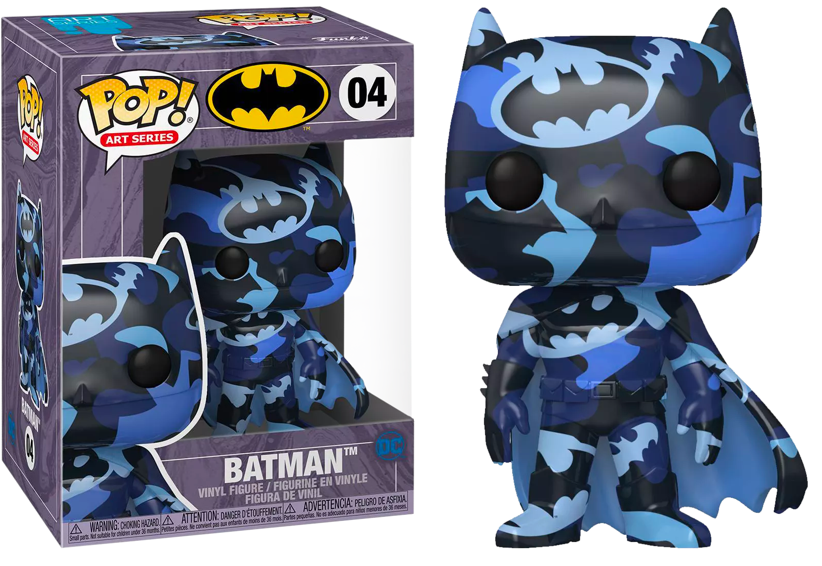 Batman POP! Vinyl Figure Batman Blue & Black Artist Series with Pop  Protector Limited Edition - Base Luna Italy