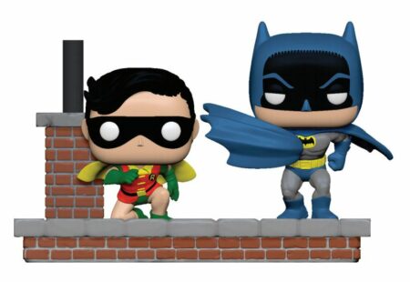Batman 80th POP Moment! Vinyl Figures 2-Pack Look Batman & Robin (1964) 9 cm