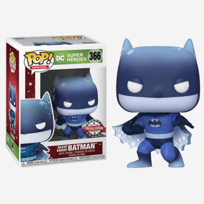 DC Super Heroes POP! Heroes Vinyl Figure Silent Knight Batman Exclusive 9 cm