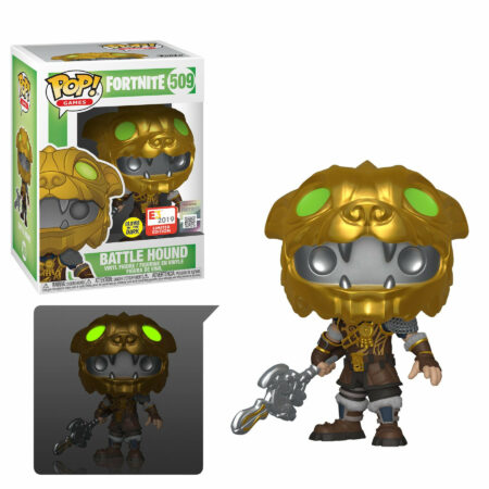 Fortnite POP! Games Vinyl Figure Battle Hound Glow in The Dark (con bollino E3 Convention 2019) Limited 9 cm