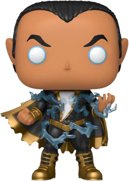 Shazam POP! Heroes Vinyl Figure Black Adam with Energy Glow in the Dark 9 cm
