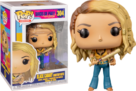 Birds of Prey POP! Heroes Vinyl Figure Black Canary (Boobytrap Battle) 9 cm