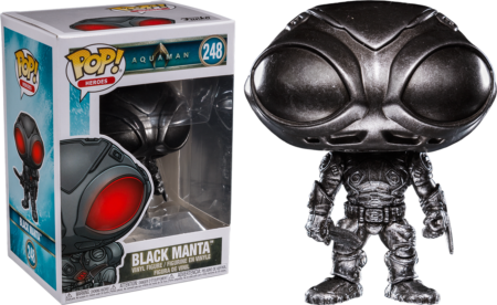 Aquaman Movie POP! Movies Vinyl Figure Black Manta Flat Limited 9 cm