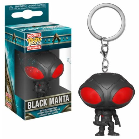 Aquaman Movie Pocket POP! Vinyl Keychain Black Manta 4 cm