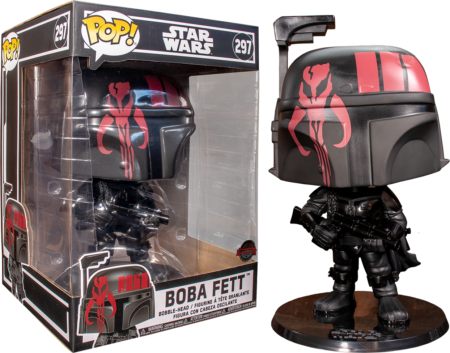 Star Wars POP!  Vinyl Figure Oversized Boba Fett Black Limited Edition 25 cm