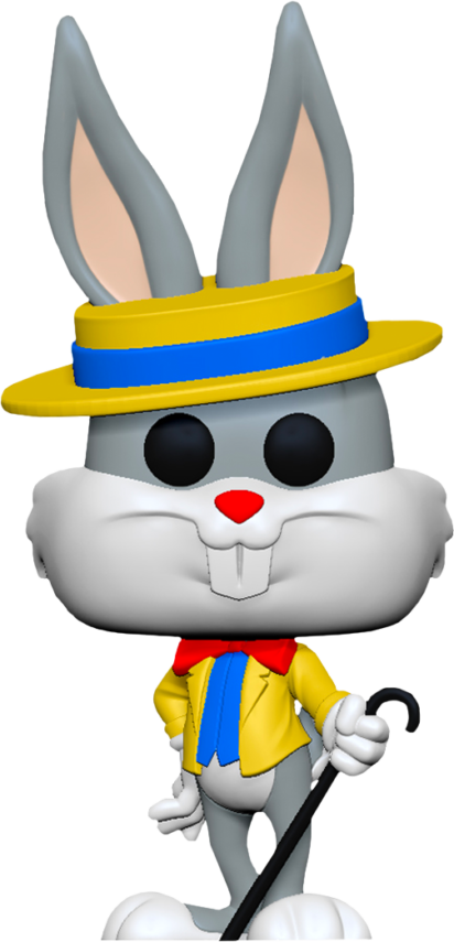 Bugs Bunny 80th Anniversary POP! Animation Vinyl Figure Bugs in Show Outfit 9 cm