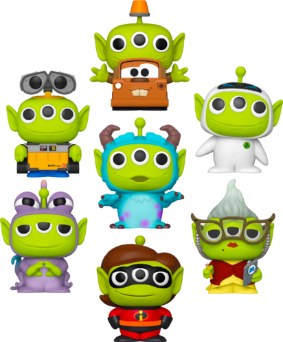 Pixar - The Mystic Portal Alien Remix Pop! Vinyl Bundle (Set of 7)