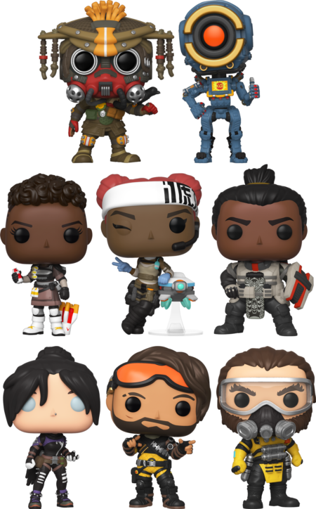 Apex Legends - Respawning Pop! Vinyl Bundle (Set of 8) 9 cm