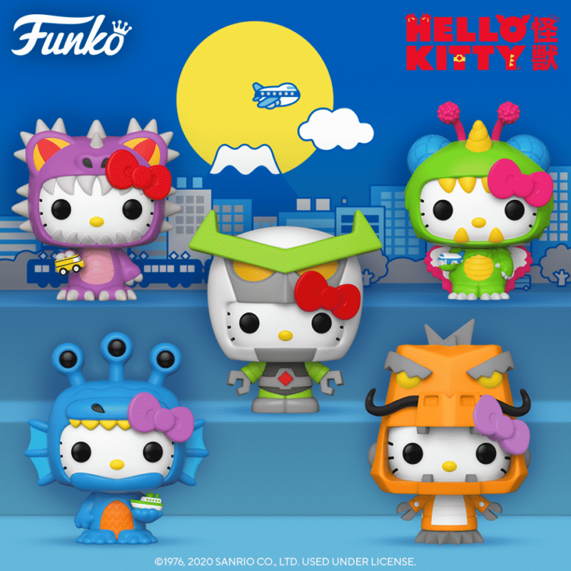 Hello Kitty - Kaiju Kitty Pop! Vinyl Bundle (Set of 5)