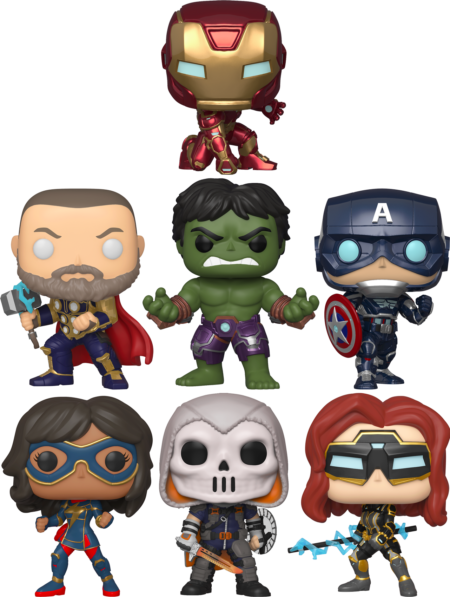 Marvel’s Avengers (2020) - Console Compadres Pop! Vinyl Bundle (Set of 7)