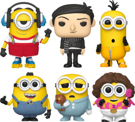 Minions 2: The Rise Of Gru - Gru Know You Want This Pop! Vinyl Bundle (Set of 6)