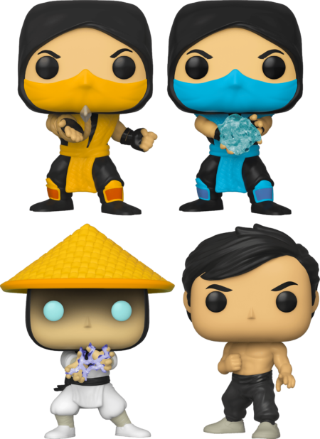 Mortal Kombat - Earthrealm Pop! Vinyl Bundle (Set of 4) 9 cm