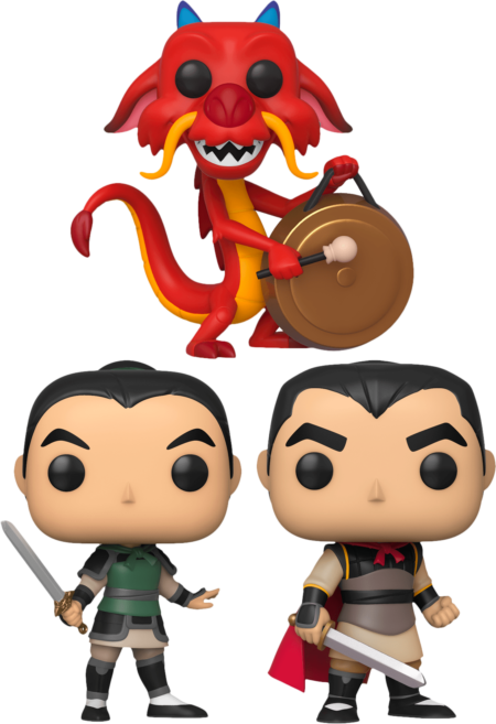Mulan - Pingin’ Pop! Vinyl Bundle (Set of 3)