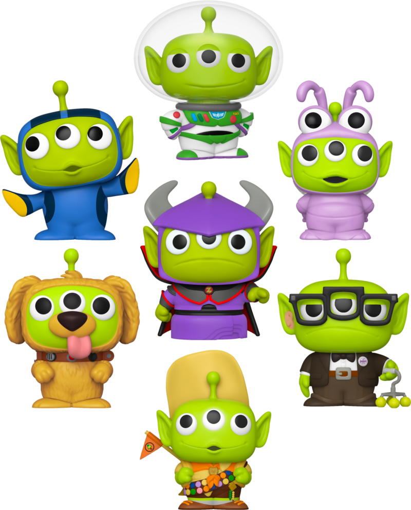 Pixar - The Chosen Alien Remix Pop! Vinyl Bundle (Set of 7)