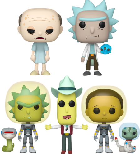 Rick and Morty - Snakes & Buttholes Pop! Vinyl Bundle (Set of 5)