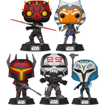 Star Wars: The Clone Wars - Mandos & Commandos Pop! Vinyl Bundle (Set of 5)
