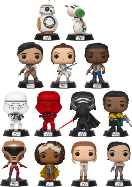 Star Wars Episode IX: The Rise Of Skywalker - A Thousand Generations Pop! Vinyl Bundle (Set of 13)