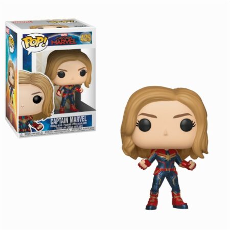 Captain Marvel POP! Marvel Bobble-Head Figures Captain Marvel 9 cm