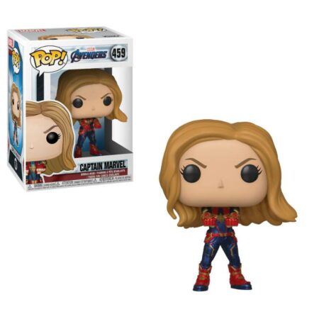 Avengers Endgame POP! Movies Vinyl Figure Captain Marvel 9 cm