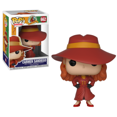 Carmen Sandiego POP! Television Vinyl Figure Carmen Sandiego 9 cm