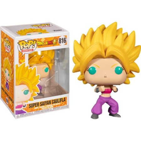 Dragon Ball Super POP! Animation Vinyl Figure Super Saiyan Caulifla 9 cm