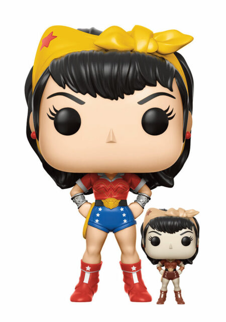 DC Comics Bombshells POP! Heroes Vinyl Figures 9 cm Wonder Woman Assortment (2)